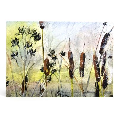 Winter Cattails (C64), card KRUP74