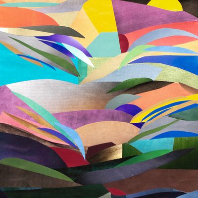 Wavy, limited edition print FERX057