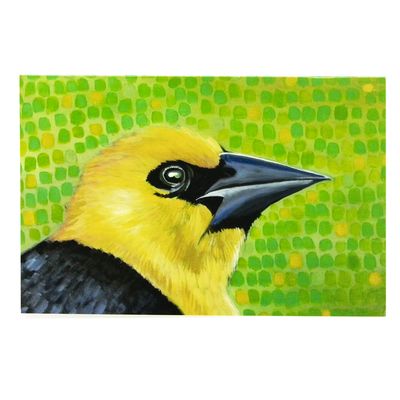 Yellow-headed Blackbird, card BARC234