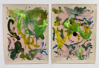 Untitled 8, acrylic on canvas DOND08