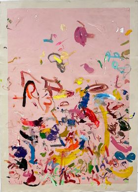 Untitled 5, acrylic on canvas DOND05