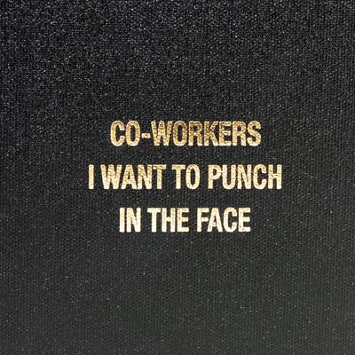 Coworkers, hardbound blank book COLD887