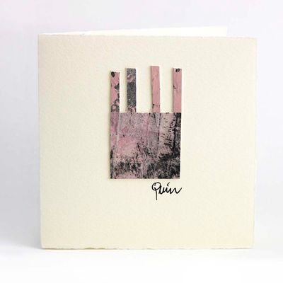 Pink Tabs (22), micro-painting card QUID61