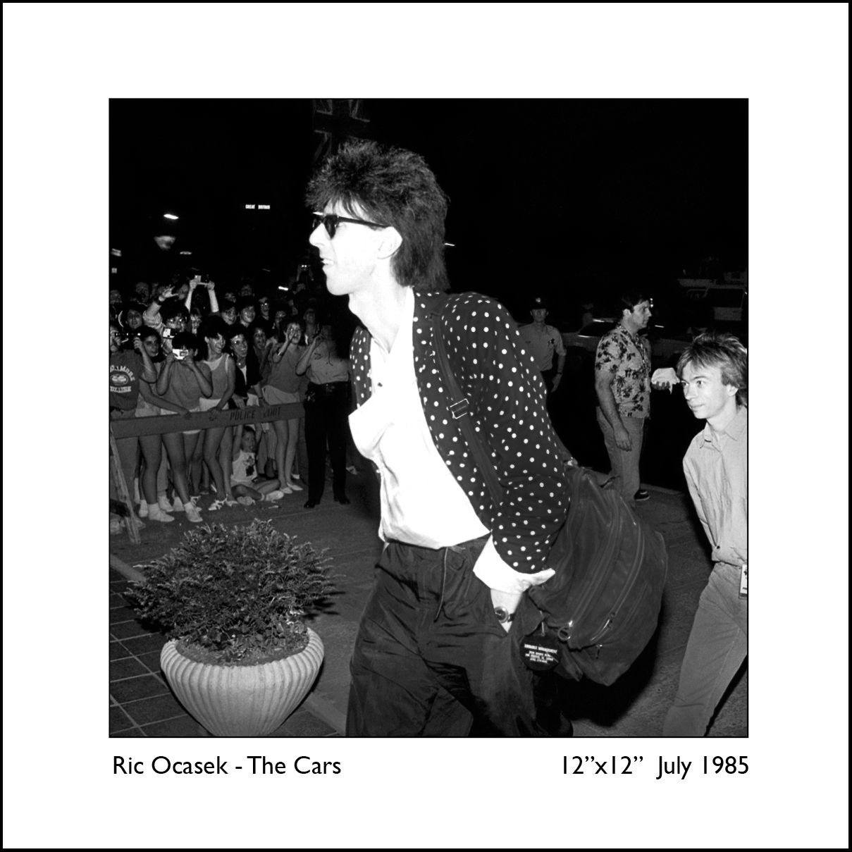 Ric Ocasek- The Cars, photo print