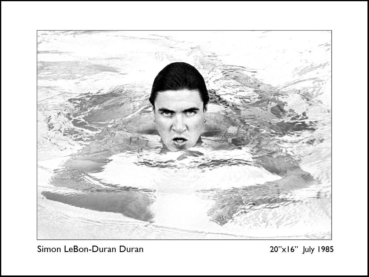 Simon Le Bon-Duran Duran, photo print