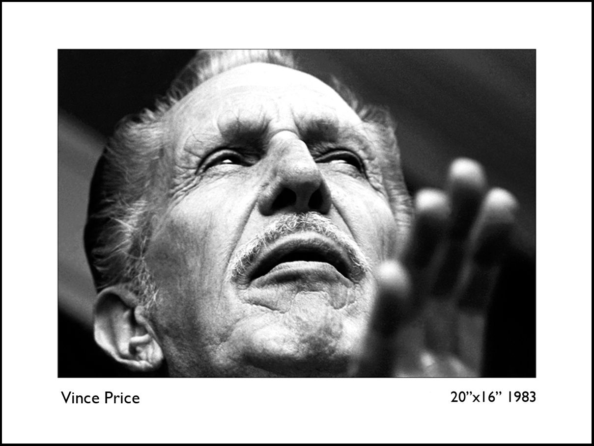 Vincent Price, photo print