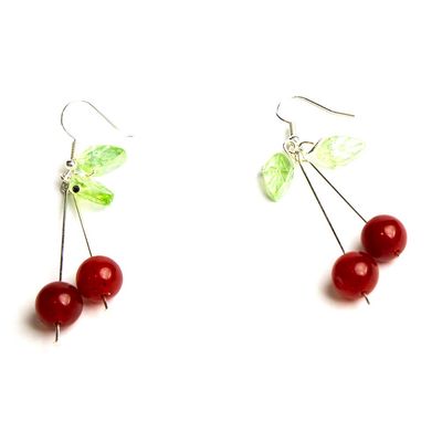 Cherries, earrings RILM113