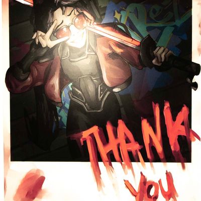 Thank You, print RAMT05