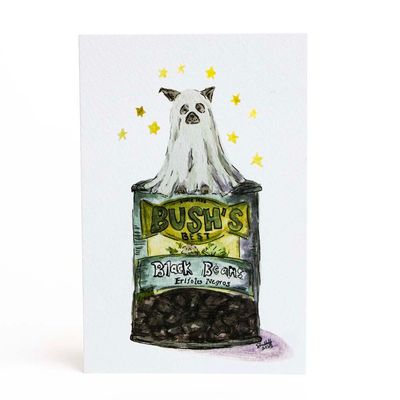 Bush's Beans, print WOOD30