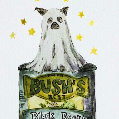 Bush&#39;s Beans, print WOOD30