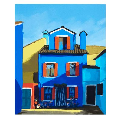 Burano House, print BOWE41