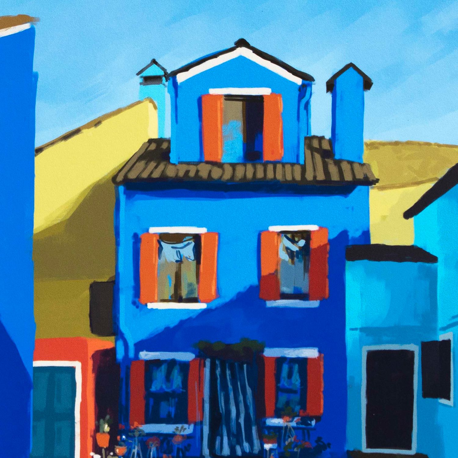 Burano House, print BOWE41