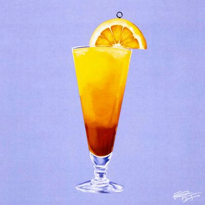 Orange Garibaldi, print DEFE02