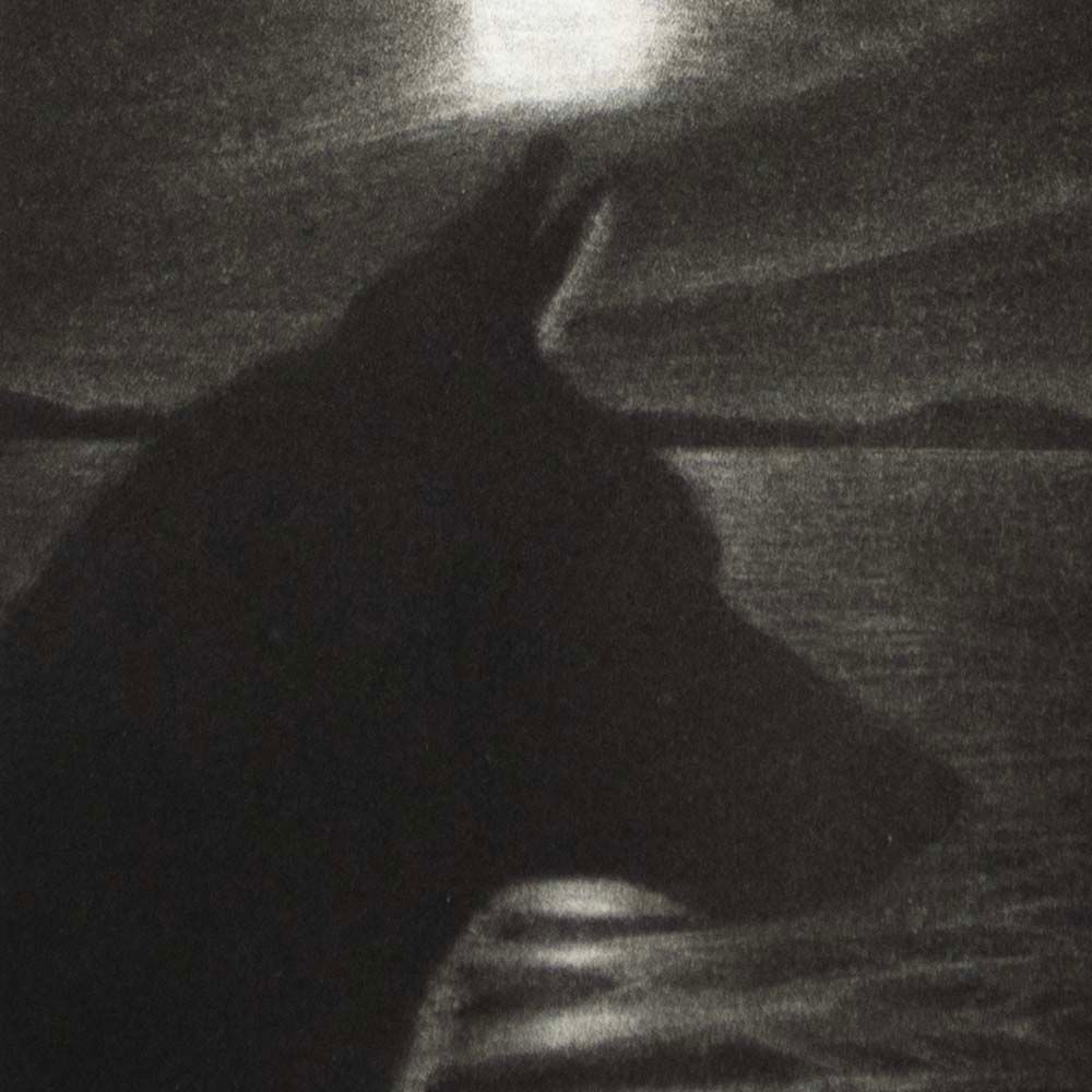 Nightwatch, intaglio etching COAE015
