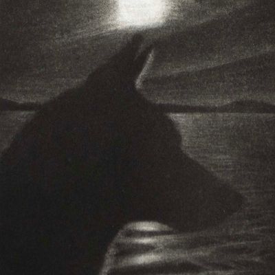 Nightwatch, intaglio etching COAE015