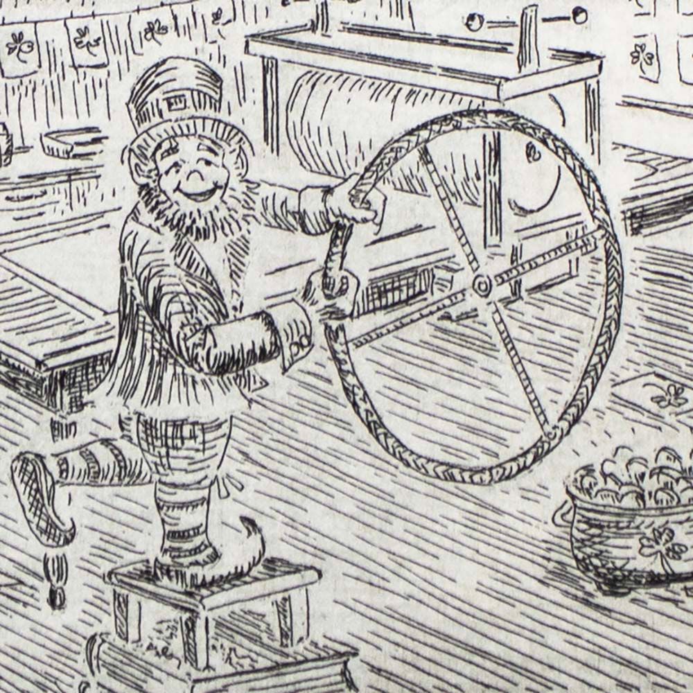 Pressing His Luck, etching COAE030