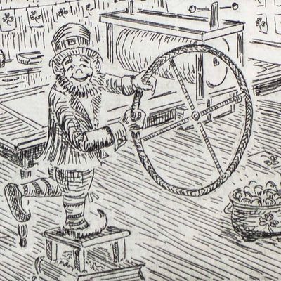 Pressing His Luck, etching COAE030