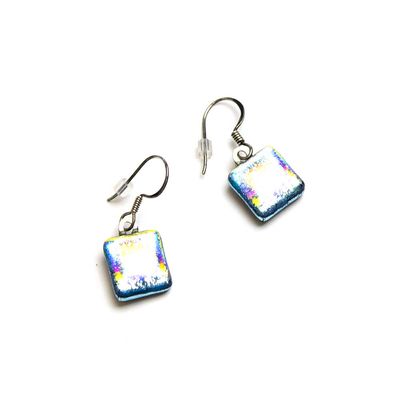 Rainbow Glitter, earrings VINK928