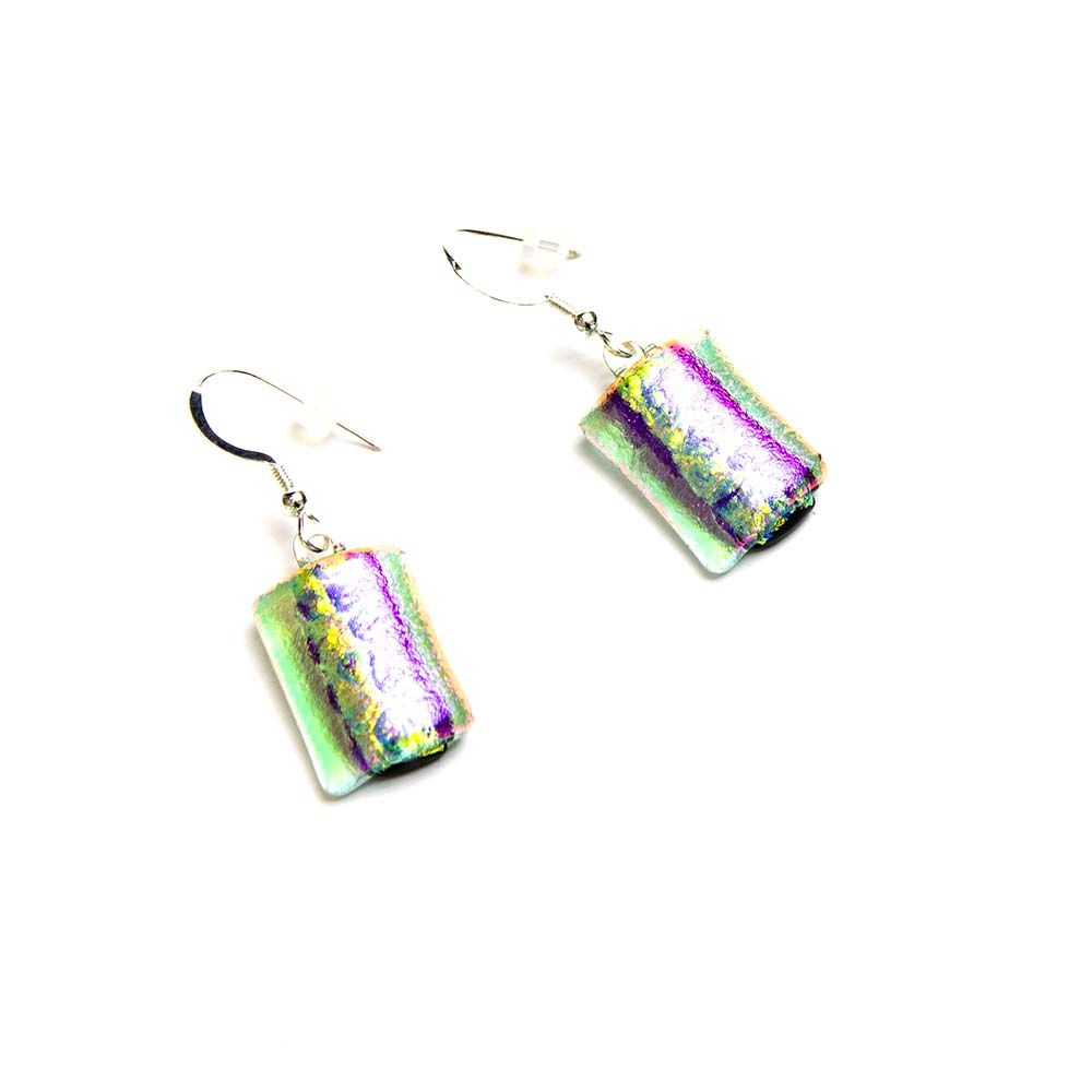 Pink Purple Ice, earrings VINK943