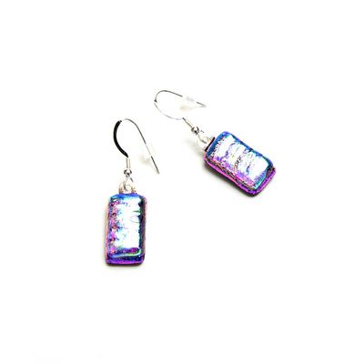 Lavender with Ice, earrings VINK941