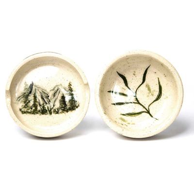 Mountains, ceramic dish WOOD22
