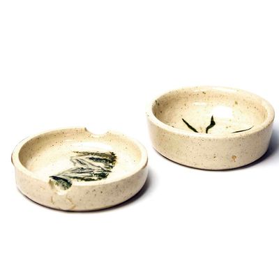 Leaf, ceramic dish WOOD23