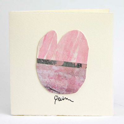 Pink Icon (35), micro-painting card QUID67