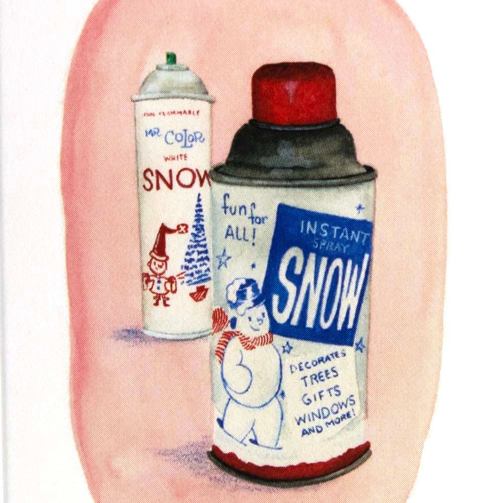 Instant Snow, tiny holiday card SUNH092