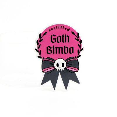 Goth Bimbo, vinyl sticker LAPR547