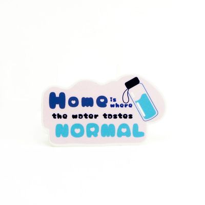 Normal Water, sticker LAPR602