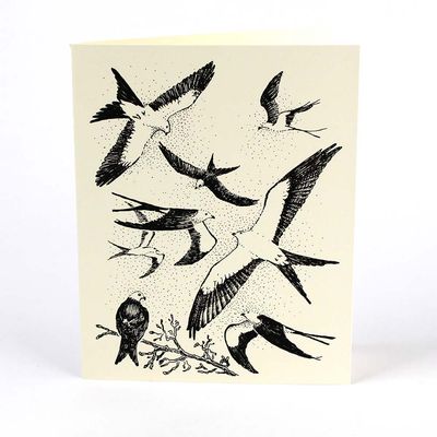 Swallow-tailed Kite Festival, card COAE004