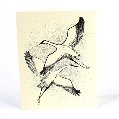 Summer Day Crane Display, card COAE006