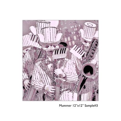 Mummer&#39;s Series 11, 12x12 photo print WUIL12