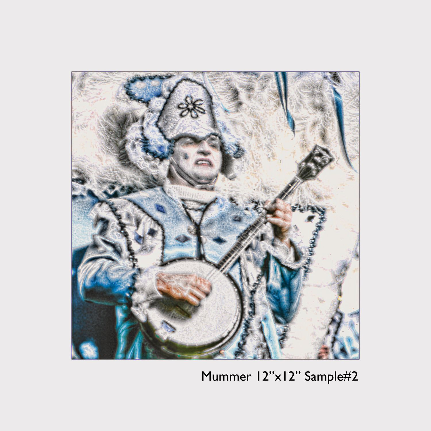 Mummer&#39;s Series 10, 12x12 photo print WUIL11