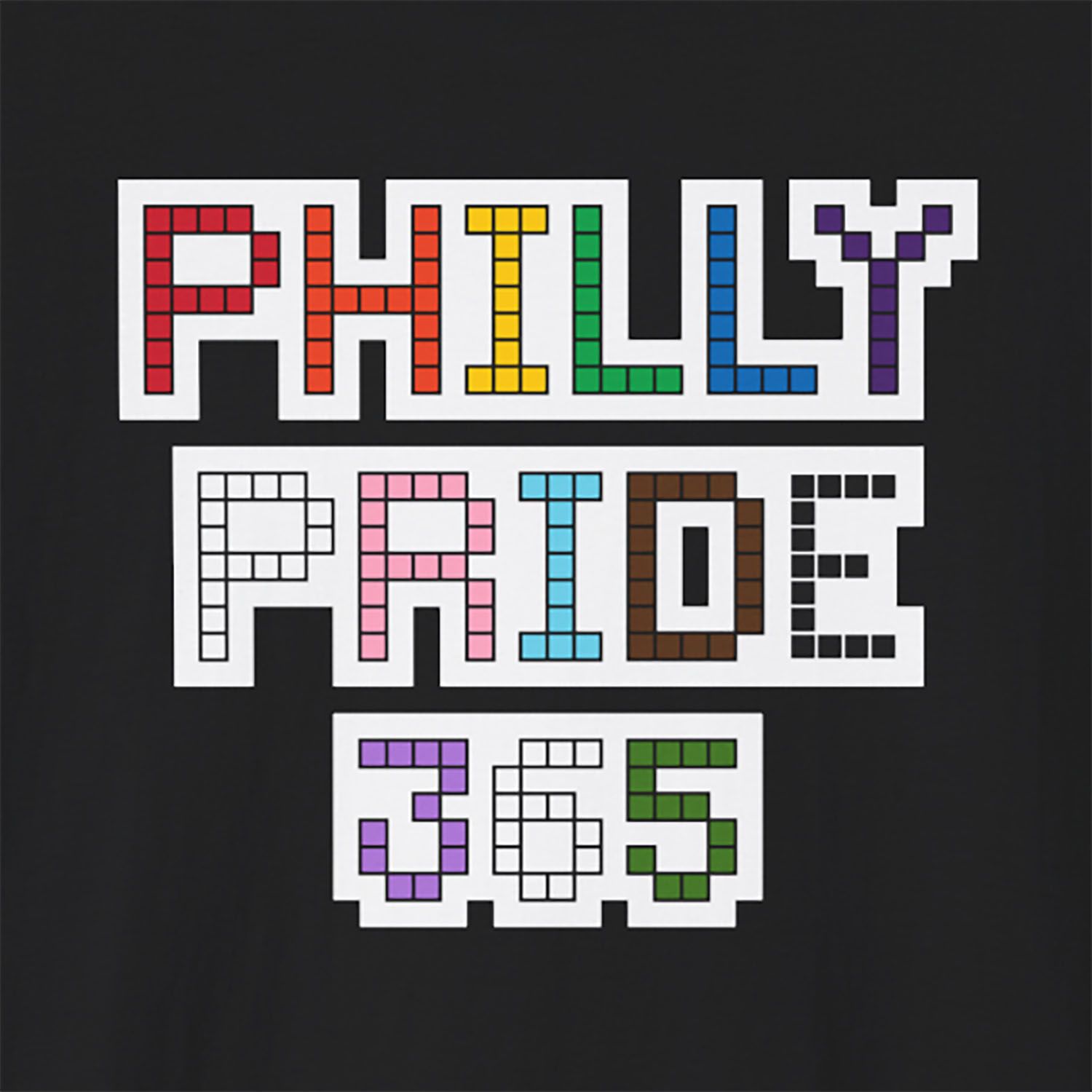 Philly Pride 365, short sleeve tee WEIL12