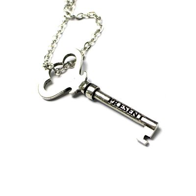 Present/Gratitude, single key necklace ROWM05