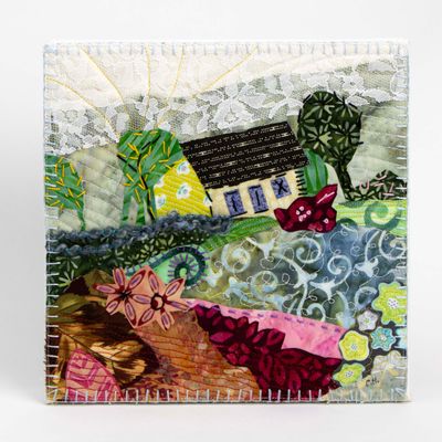 Solitude, art quilt HIRC346