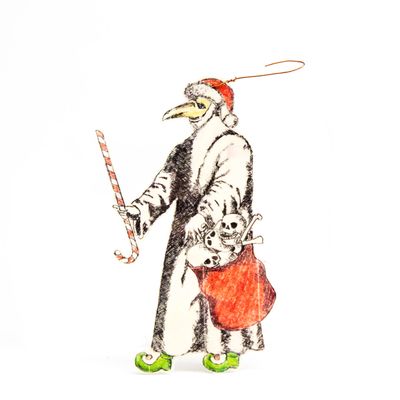 Plague Doctor, ornament DHOJ055
