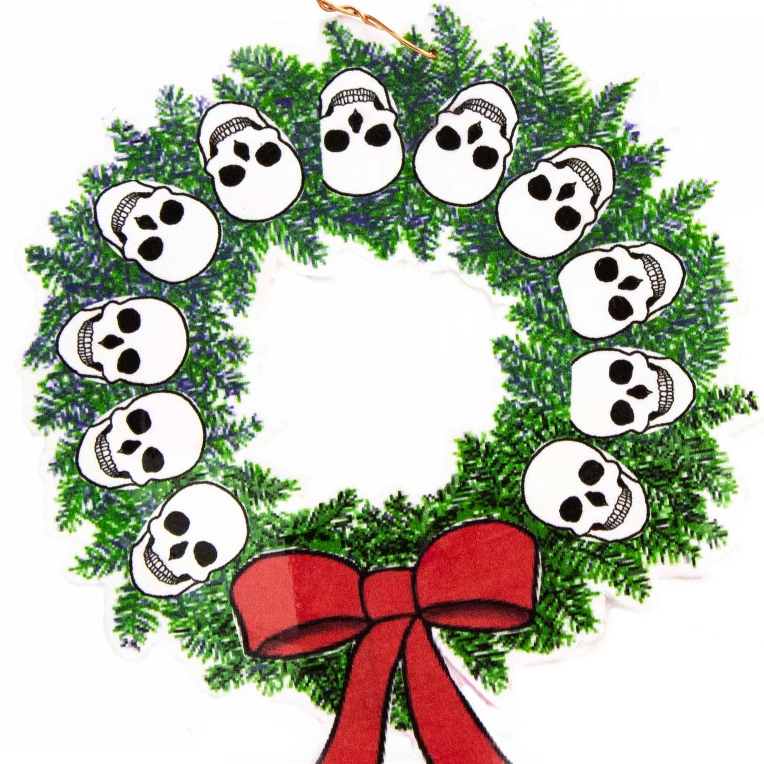 Skull Wreath, ornament DHOJ042