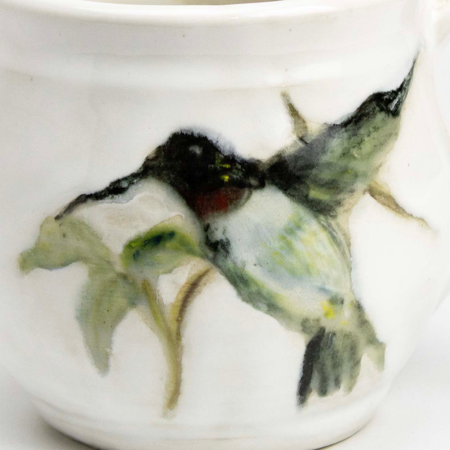 Hummingbird Flying Mug, ceramic CHAE62