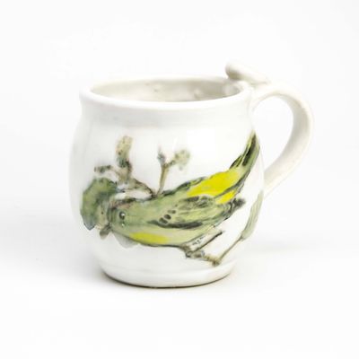 Goldfinch Mug, ceramic CHAE64