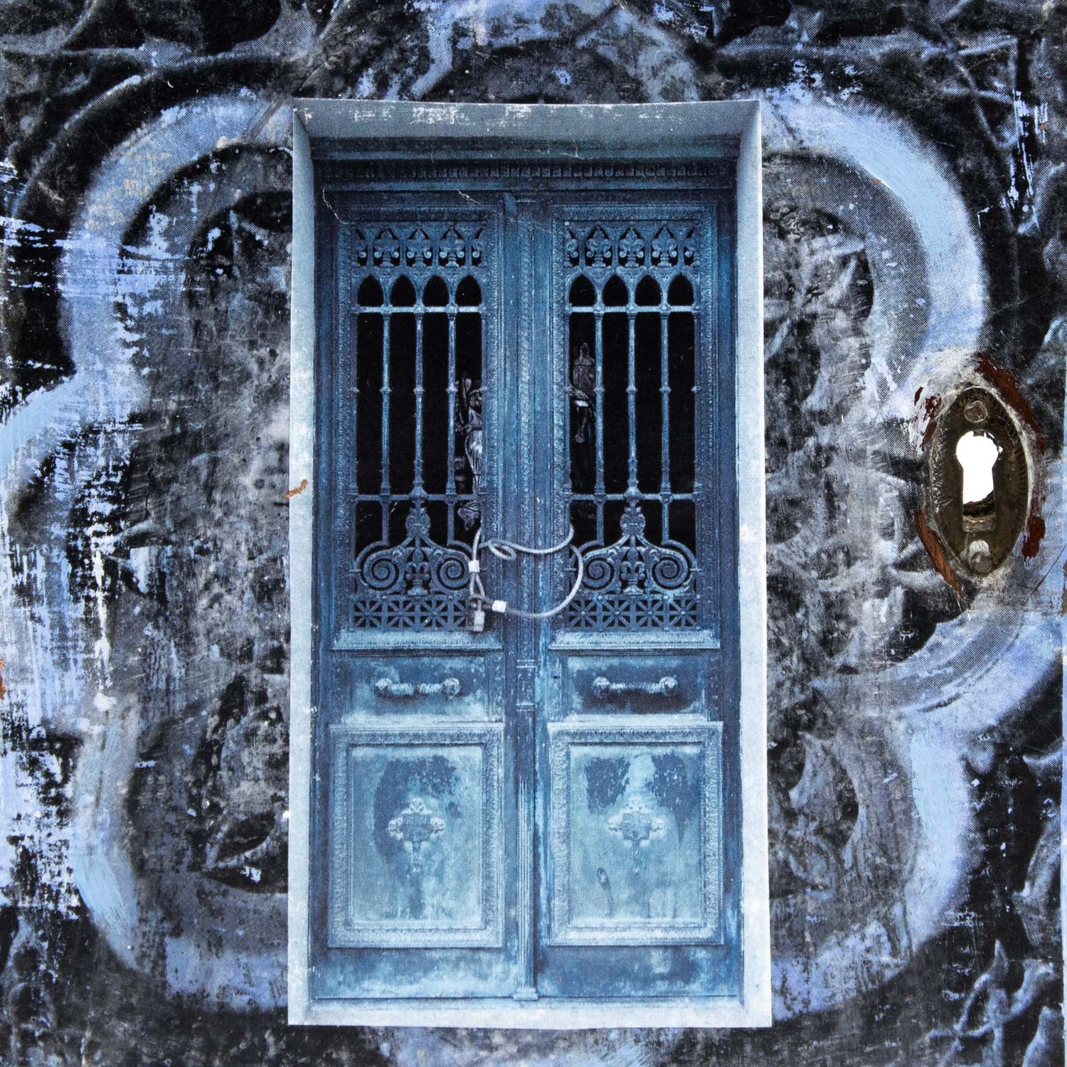 The Lost Key, mixed media painting SAND516