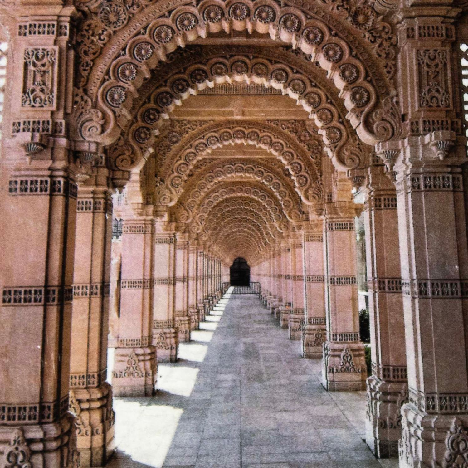 The Passage Way, mixed media painting SAND521