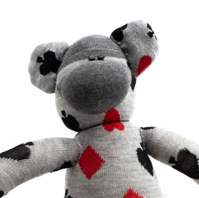 Playing Card Design, sock monkey GOLE164