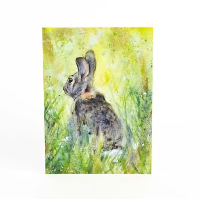 Bunny in Grass (C65), card KRUP75