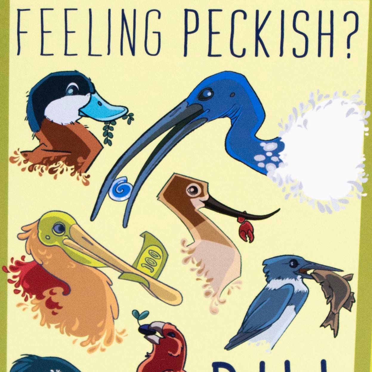Feeling Peckish?, card BECJ01