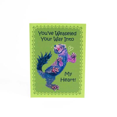 You've Weaseled Your Way, card BECJ05