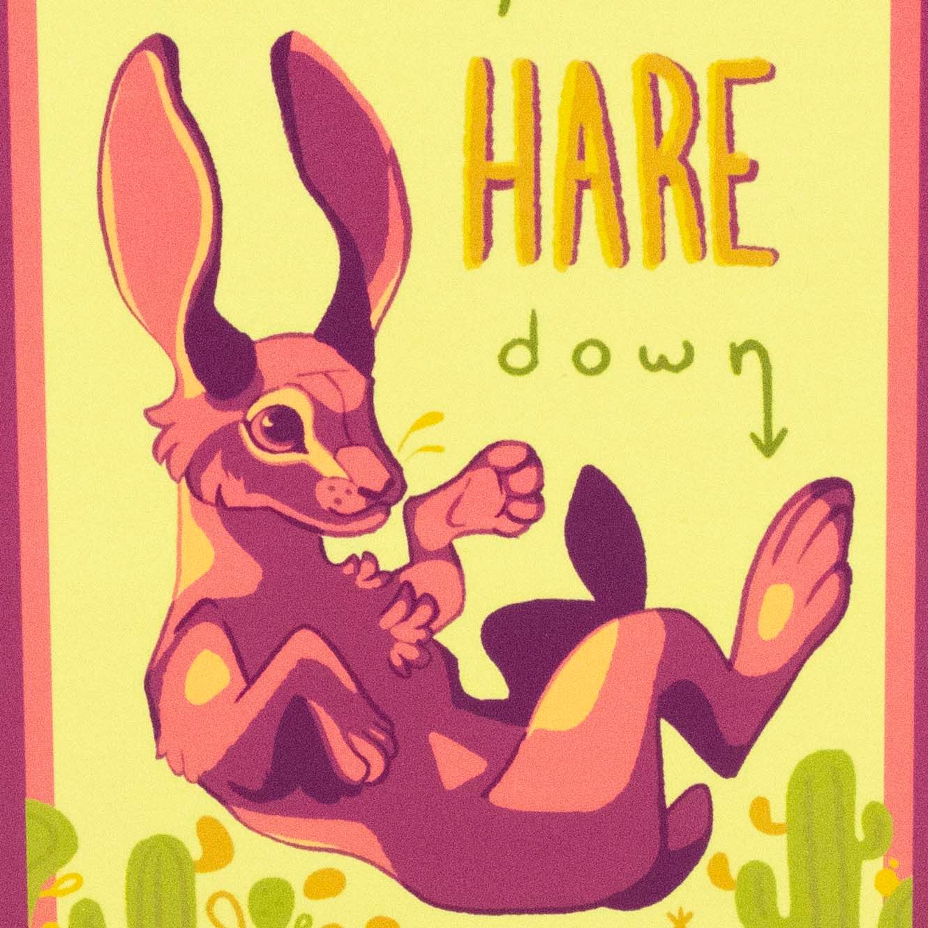Let Your Hare Down, card BECJ09