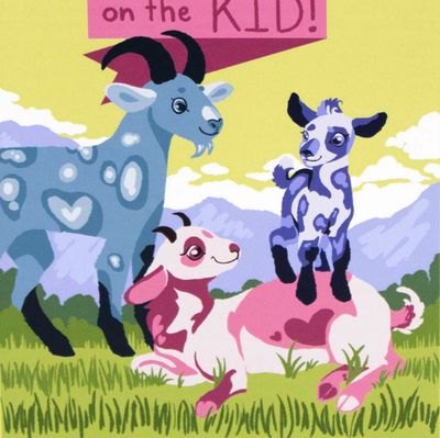 Congrats On the Kid!, card BECJ10