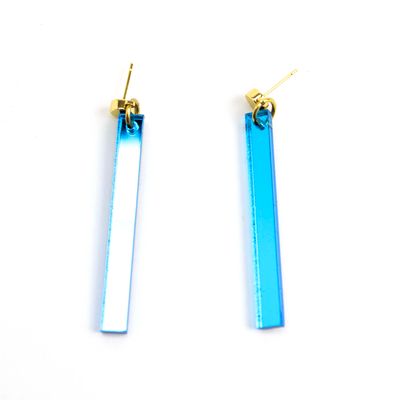Long Stick in Sapphire, earrings MORC010